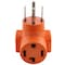Ac Works Plug Adapter, 14-30R, 14-50P, 0 ft., Orange AD14501430 - alternate 4